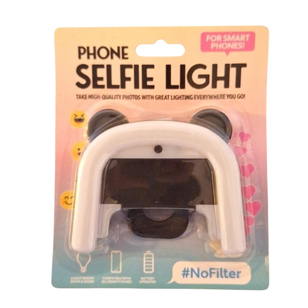 Fourstar Group Phone Selfie Light Bear Ears White‎ Warm Modes New
